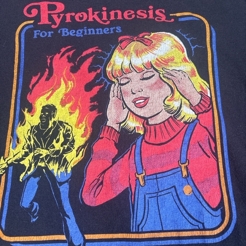 RHODE Black Long Sleeve Tee with Graphic Design - Picture 2 of 5